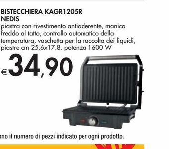 Bennet Bistecchiera kagr1205r nedis offerta