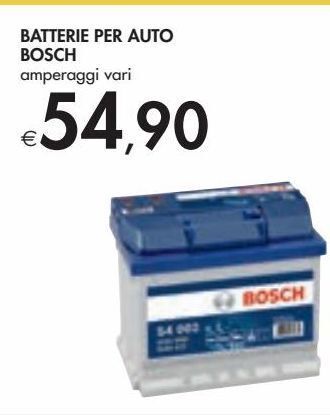 Bennet Batteria auto bosch offerta
