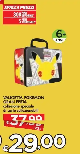 Bennet Valigetta pokemon gran festa offerta
