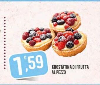 Eurospar Crostatina di frutta al pezzo offerta