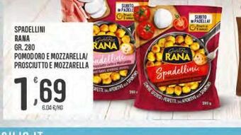 Eurospar Spadellini rana gr 280 offerta