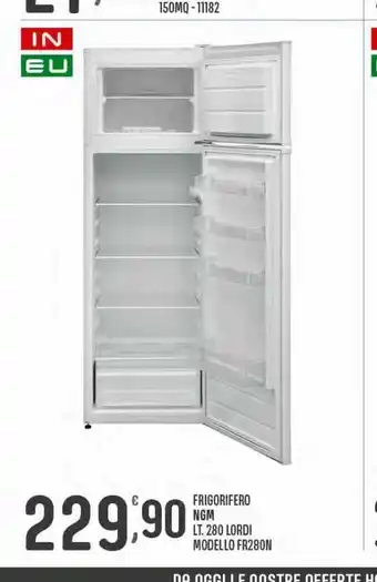 Frigorifero ngm lt 280 lordi modello fr280n