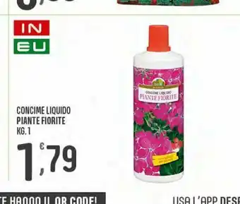 Eurospar Concime liquido piante fiorite kg 1 offerta