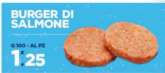 Deco Superfreddo Burger di salmone offerta