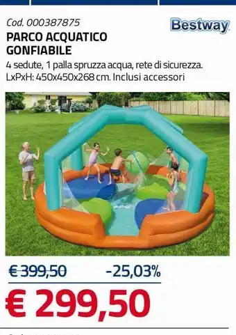 Eurobrico Parco acquatico gonfiabile offerta