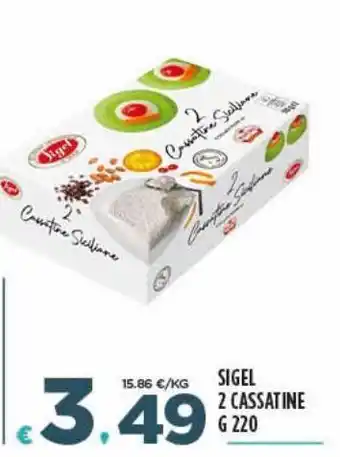 Sigel 2 cassatine