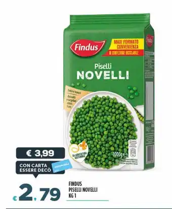 Deco Superfreddo Findus piselli novelli offerta
