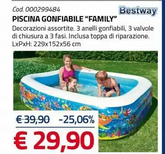 Piscina gonfiabile "family"