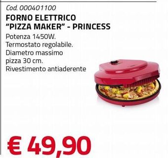 Forno Pizza da Esterno A Gas Gino 440 offerta di Eurospin