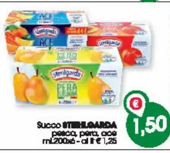 Despar Succo sterilgarda pesca, pera, ace offerta