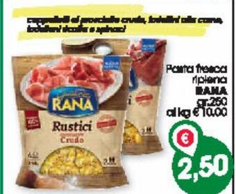 Despar Pasta fresca ripiena rana offerta
