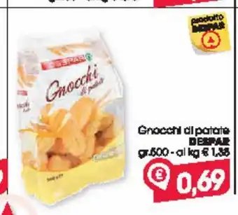 Despar Gnocchi di patate despar offerta
