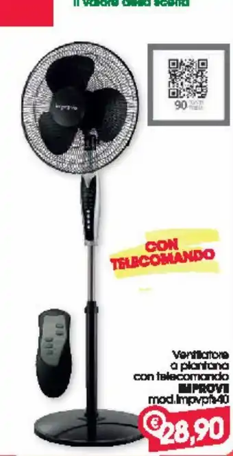 Despar Ventilatore a piantana con telecomando improve offerta