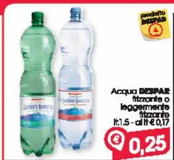 Despar Acqua despar frizzante o leggermente frizzante offerta