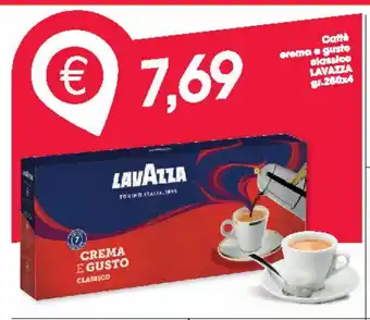 Caffè crema e gusto classico lavazza