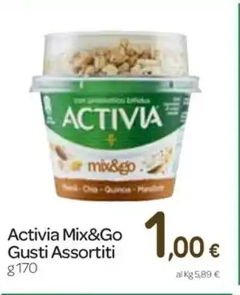 Carrefour Express Activia Mix&Go Gusti Assortiti 170g offerta