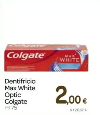Colgate Max White Optic Dentifricio 75ml