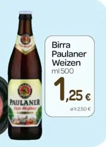 Carrefour Express Paulaner Weizen Birra 500ml offerta
