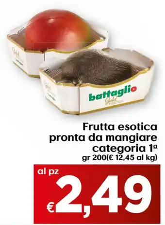 Maxi Supermercati Battaglio Frutta Esotica Pronta da Mangiare Categoria 1a 200gr offerta