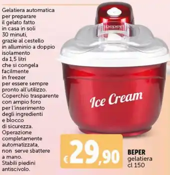 Beper gelatiera cl 150