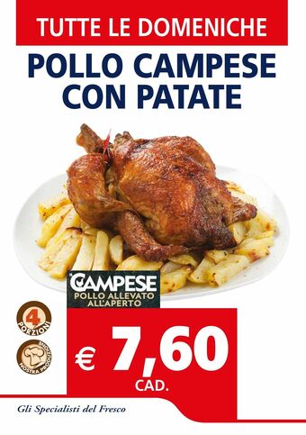 Il Gigante Pollo campese con patate offerta