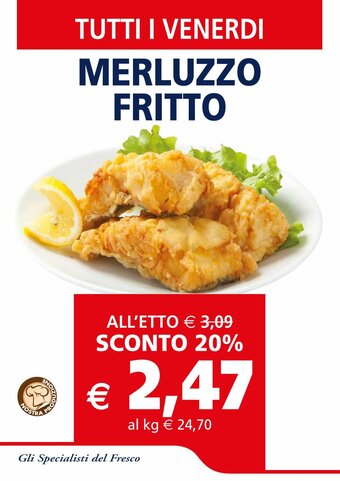 Il Gigante Merluzzo Fritto offerta