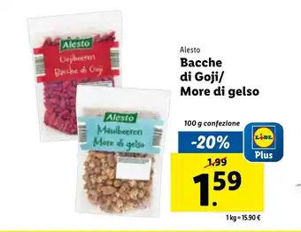 Alesto Bacche di Goji/More di gelso 100 g
