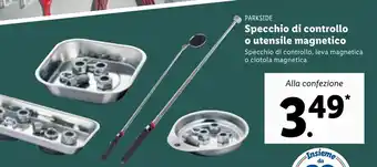 Lidl Parkside Specchio di controllo o utensile magnetico offerta