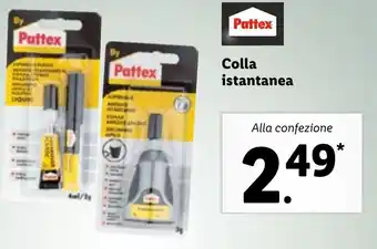 Lidl Pattex Colla istantanea offerta