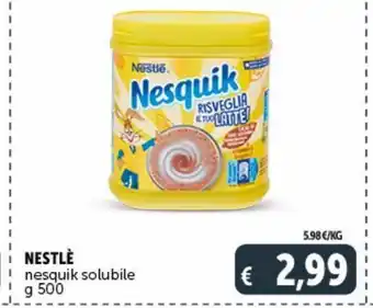 Deco Maxistore Nesquik solubile nestlè offerta