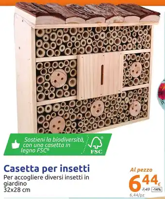 Action Casetta per insetti 32x28 cm offerta