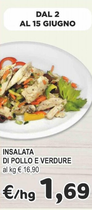 Crai Insalata Di Pollo e Verdure offerta