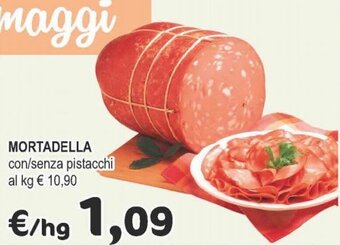 Crai Mortadella con/senza pistacchi offerta