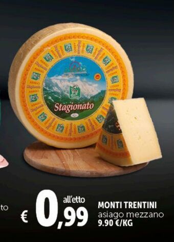 Deco Supermercati Monti Trentini asiago mezzano offerta
