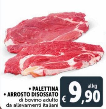 Deco Supermercati Palettina, Arrosto disossato offerta