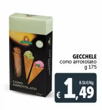 Gechelle cono arrotolato 175 g