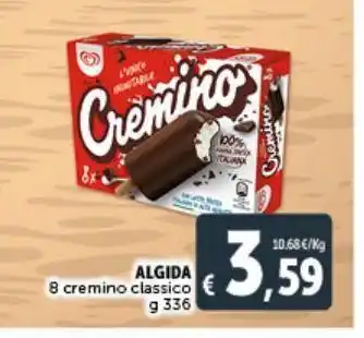Deco Supermercati Algida 8 cremino classico 336 g offerta