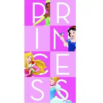 Disney telo mare principesse in spugna con sacca