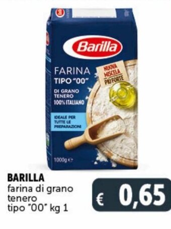 Deco Supermercati Barilla farina di grano tenero tipo "00" 1 kg offerta