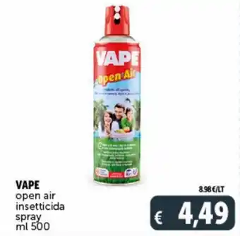 Deco Supermercati Vape Open air insetticida spray 500 ml offerta