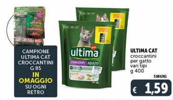 Deco Supermercati Ultima Cat croccantini per gatto 400 g offerta