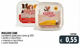 Deco Supermercati Miglior Cane I preferiti patè per cane 150 g offerta