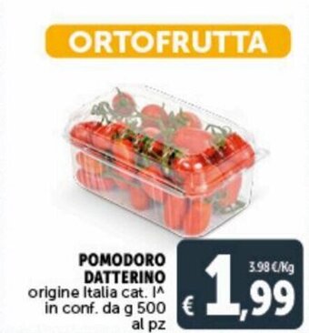 Deco Supermercati Pomodoro Datterino 500 g offerta