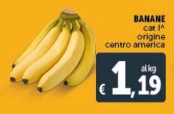 Deco Supermercati Banane offerta