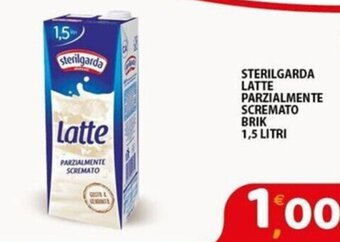 Sterilgarda Latte Parzialmente Scremato Brik 1,5 litri