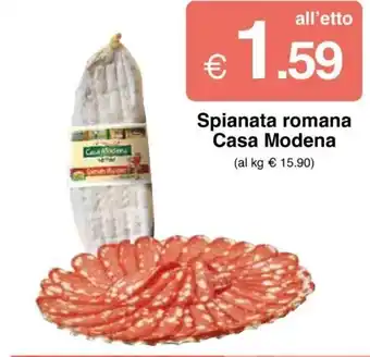 Sì con te Casa Modena Spianata romana offerta