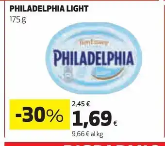 Ipercoop Philadelphia light offerta