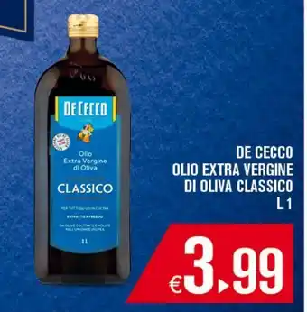De Cecco olio extra vergine di oliva classico 1 l