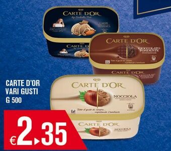 Adhoc Carte d'or vari gusti 500 g offerta