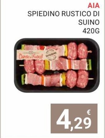 Eté AIA Spiedino Rustico Di Suino 420g offerta